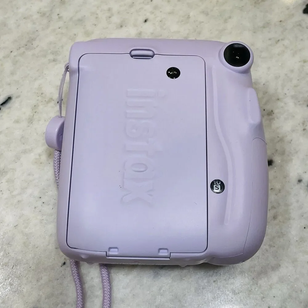 Fujifilm Instax Mini 11 Instant Camera Purple Lilac Lavender W/ Mermaid Film